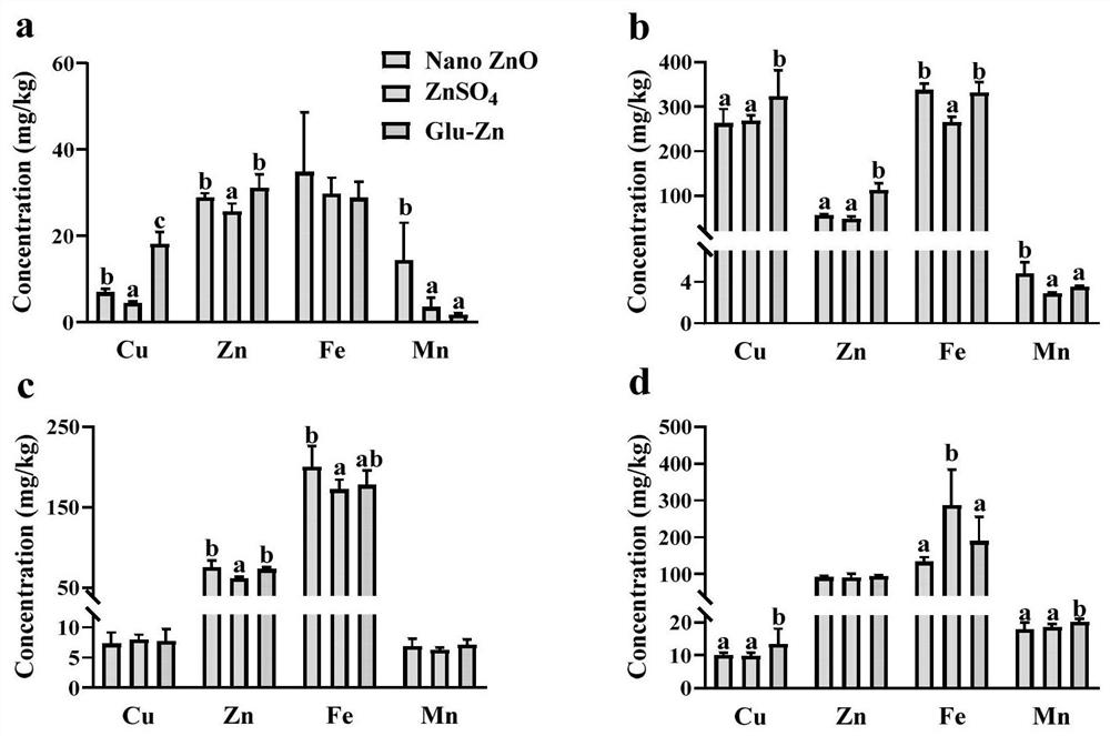 Preparation of zinc gluconate and application of zinc gluconate to freshwater fish growth performance, tissue mineralization, oxidation resistance and immune response