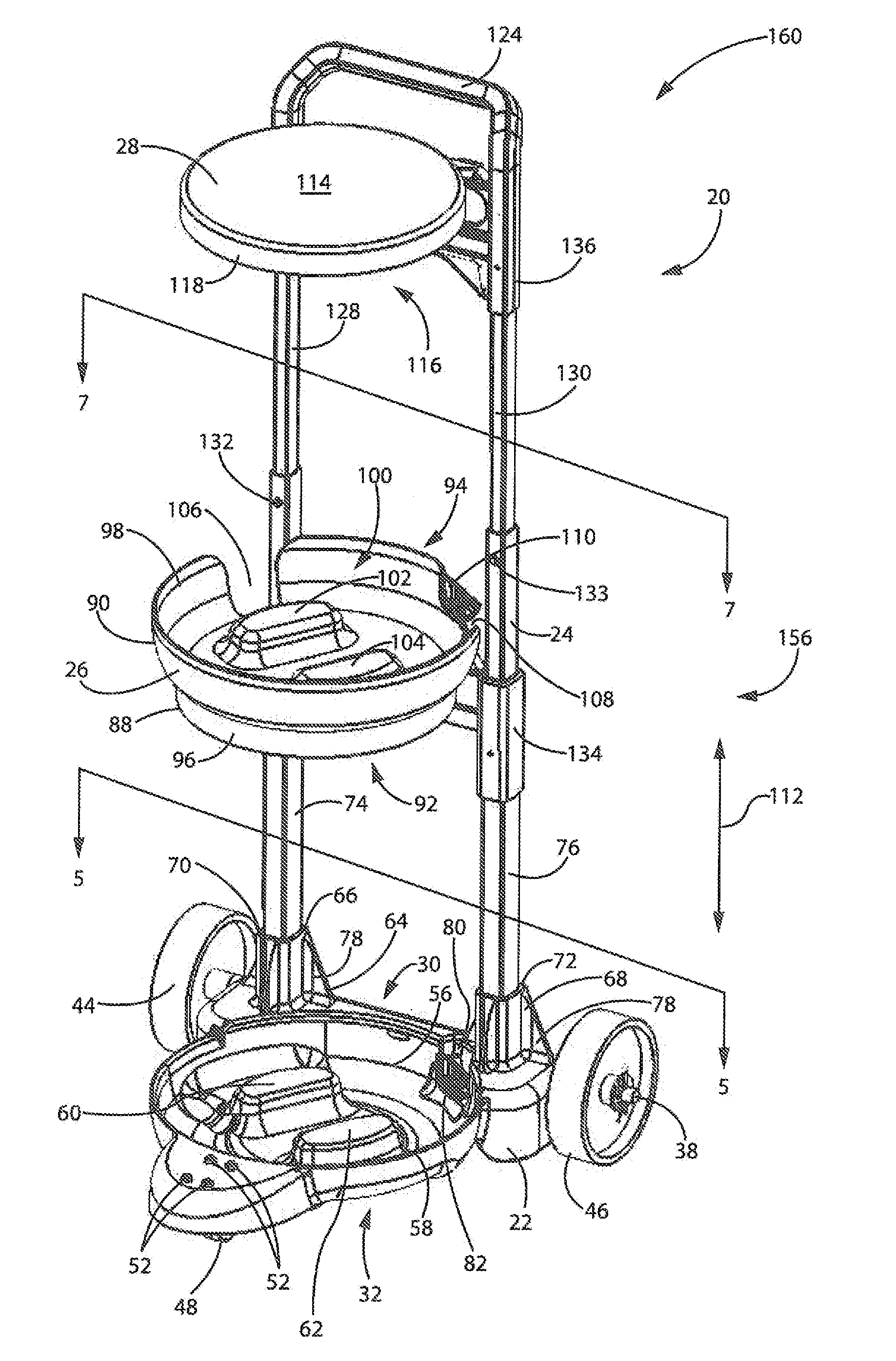 Tote transport