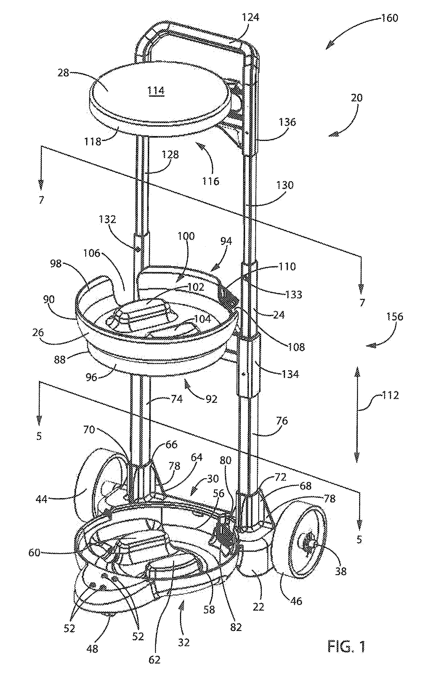 Tote transport