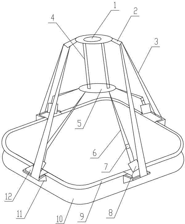 Box cover withholding tool for junction box of solar battery assembly