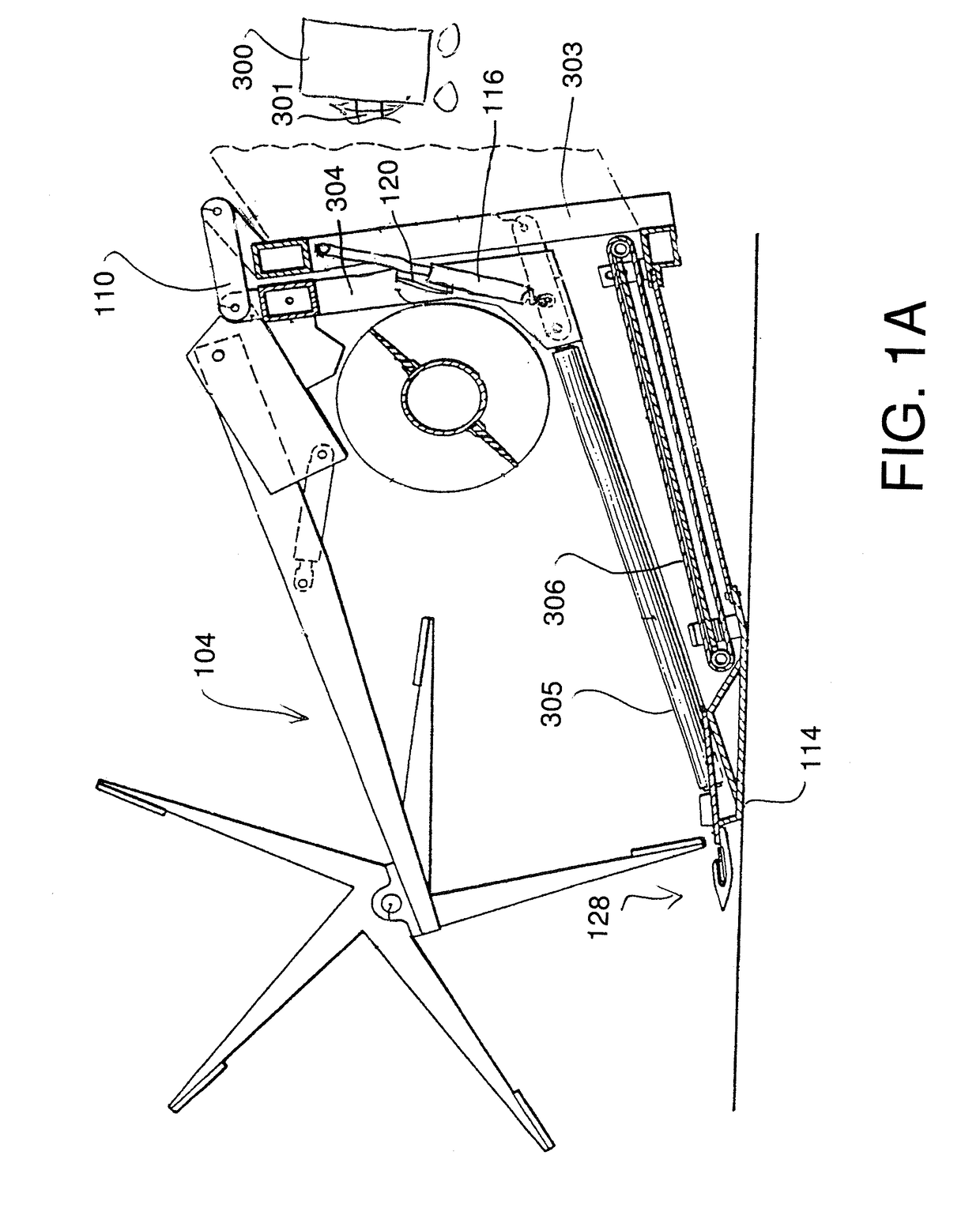 Crop Machine with an Electronically Controlled Hydraulic Cylinder Flotation System