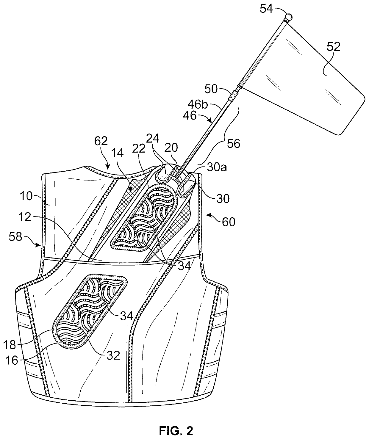 Personal flotation device with passive location and identification system and method of use