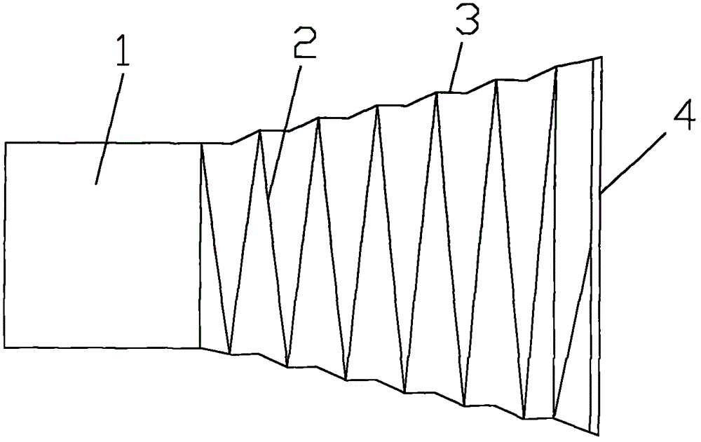 Anti-seismic lacing bar embedded part