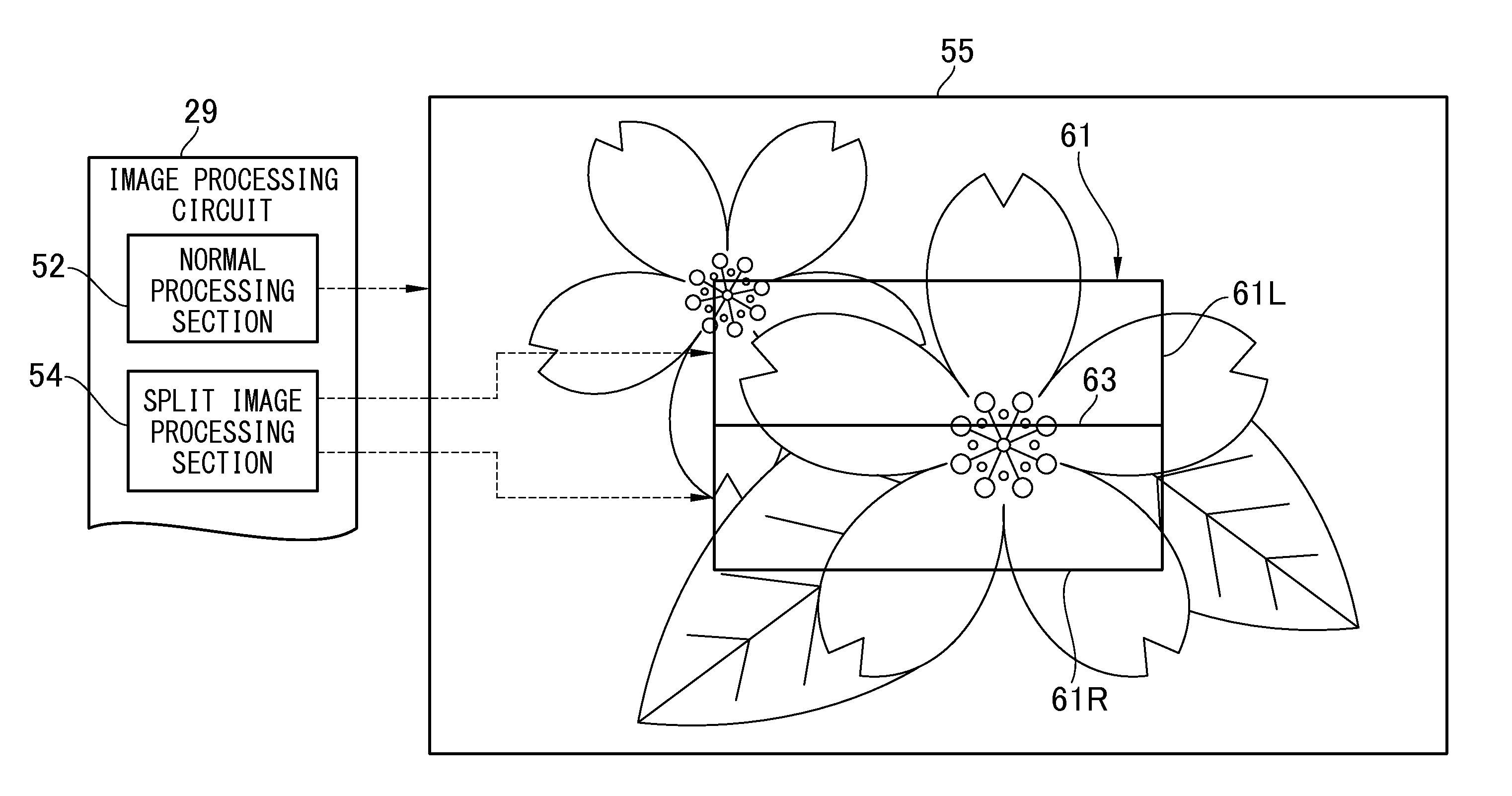 Imaging device, and focus-confirmation display method