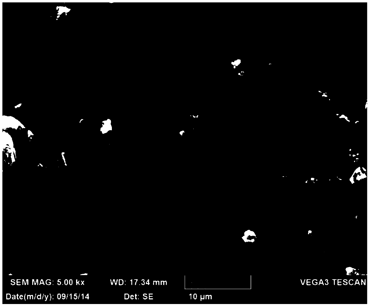 A rare earth oxide-doped tungsten-copper alloy composite material and its preparation method