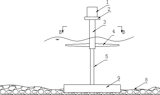 Vertical-axis wave-activated generator