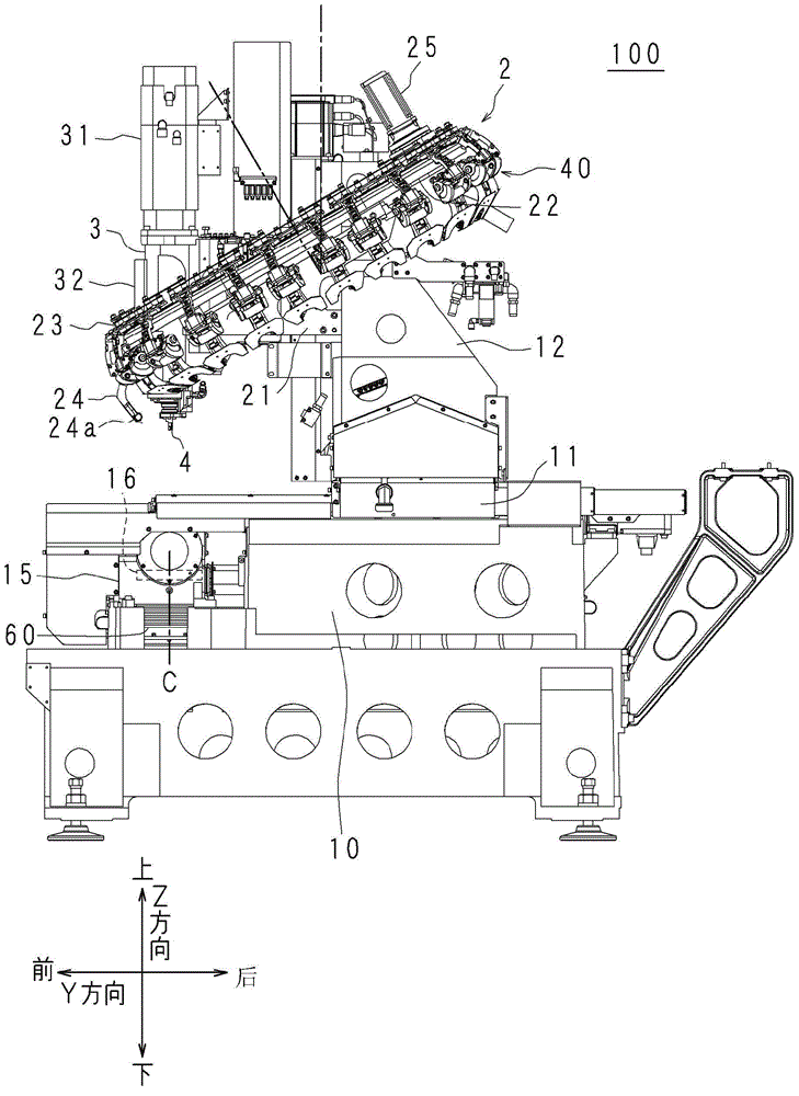 Method for replacing a machine tool and a tool