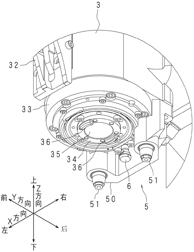Method for replacing a machine tool and a tool