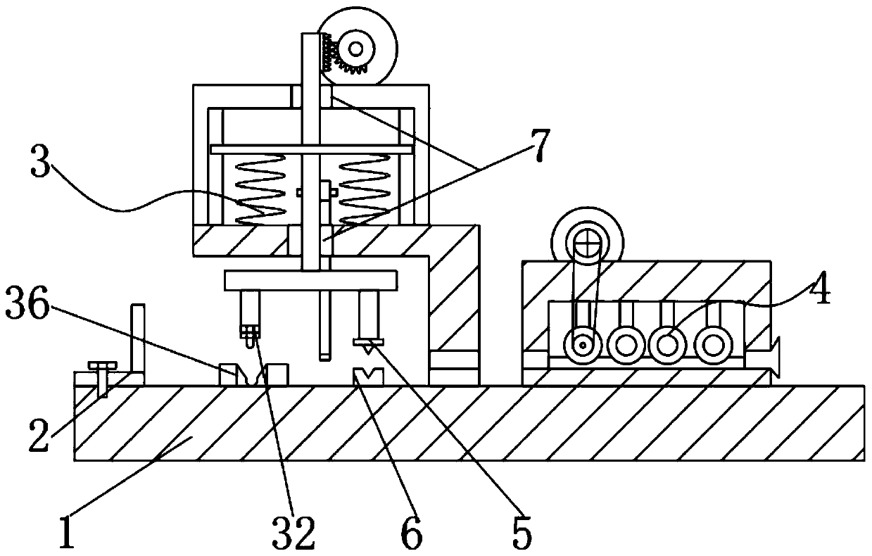 Plate bending device for diesel generator production