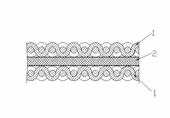 Polyurethane windproof air-permeable coat compounded textile fabric and preparation method thereof