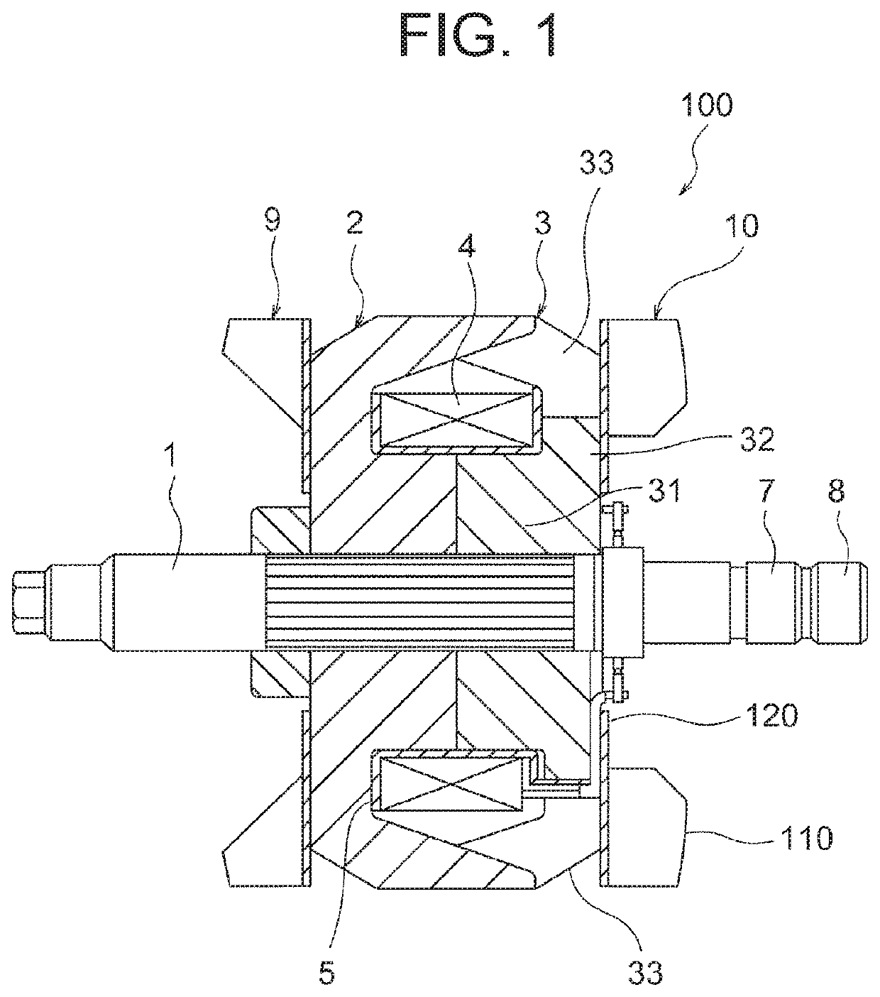 Automotive alternator rotor