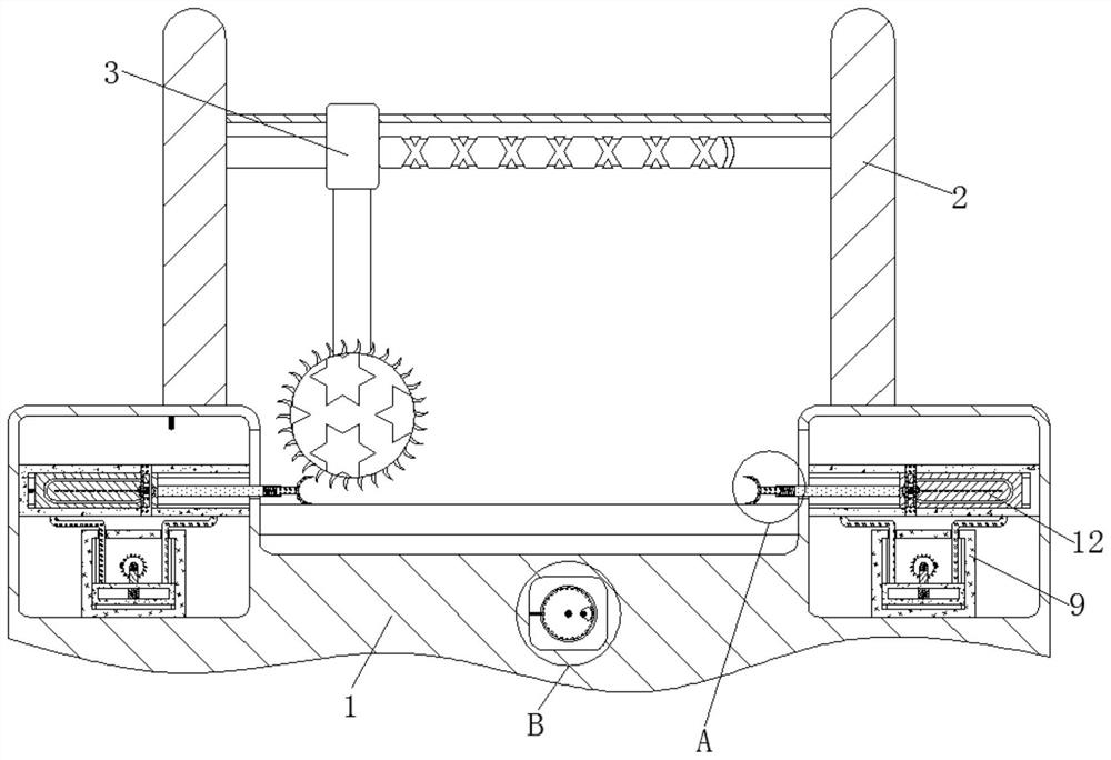 Cutting device for stainless steel water pipe production