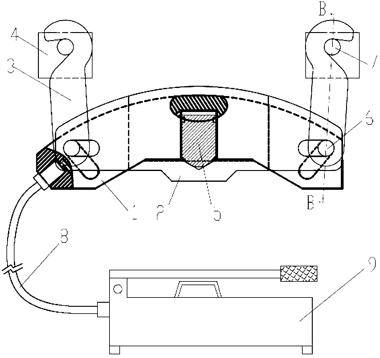 Portable hydraulic pipe bending machine