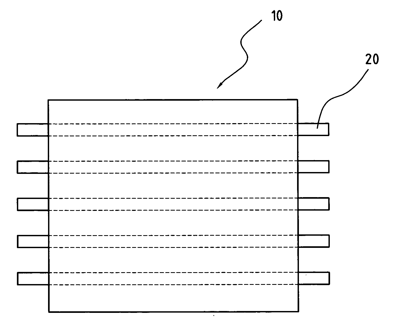 Method and device used for eliminating image overlap blurring phenomenon between frames in process of simulating CRT impulse type image display