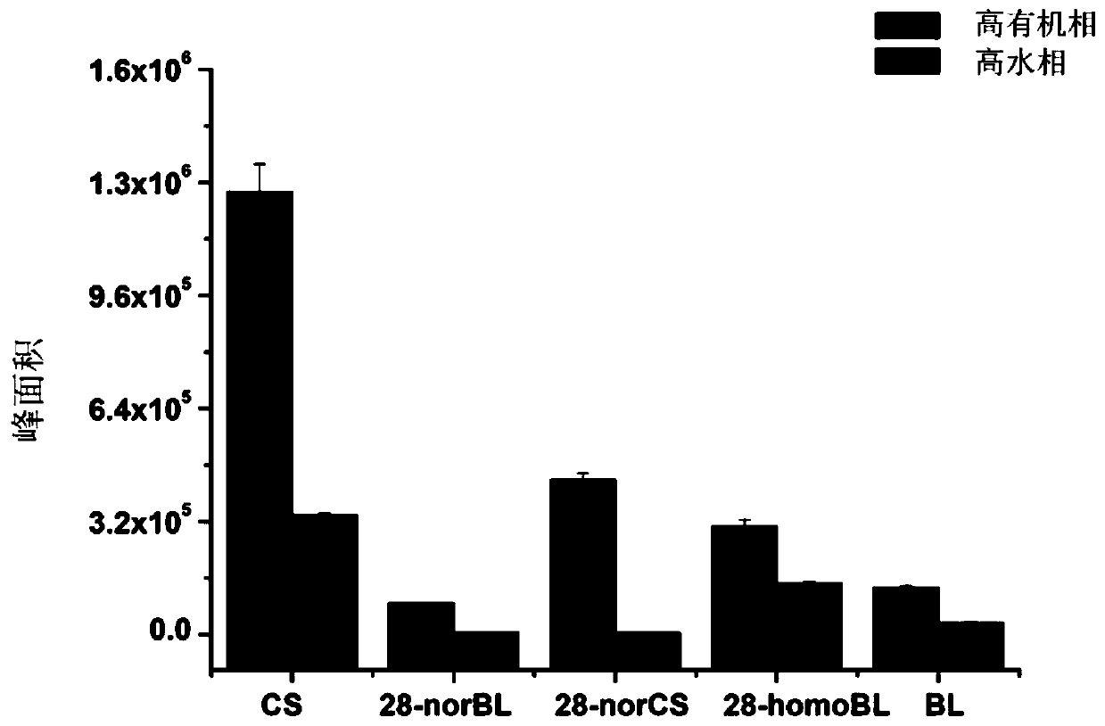 A kind of brassinosterol derivatization reagent and its preparation method and application