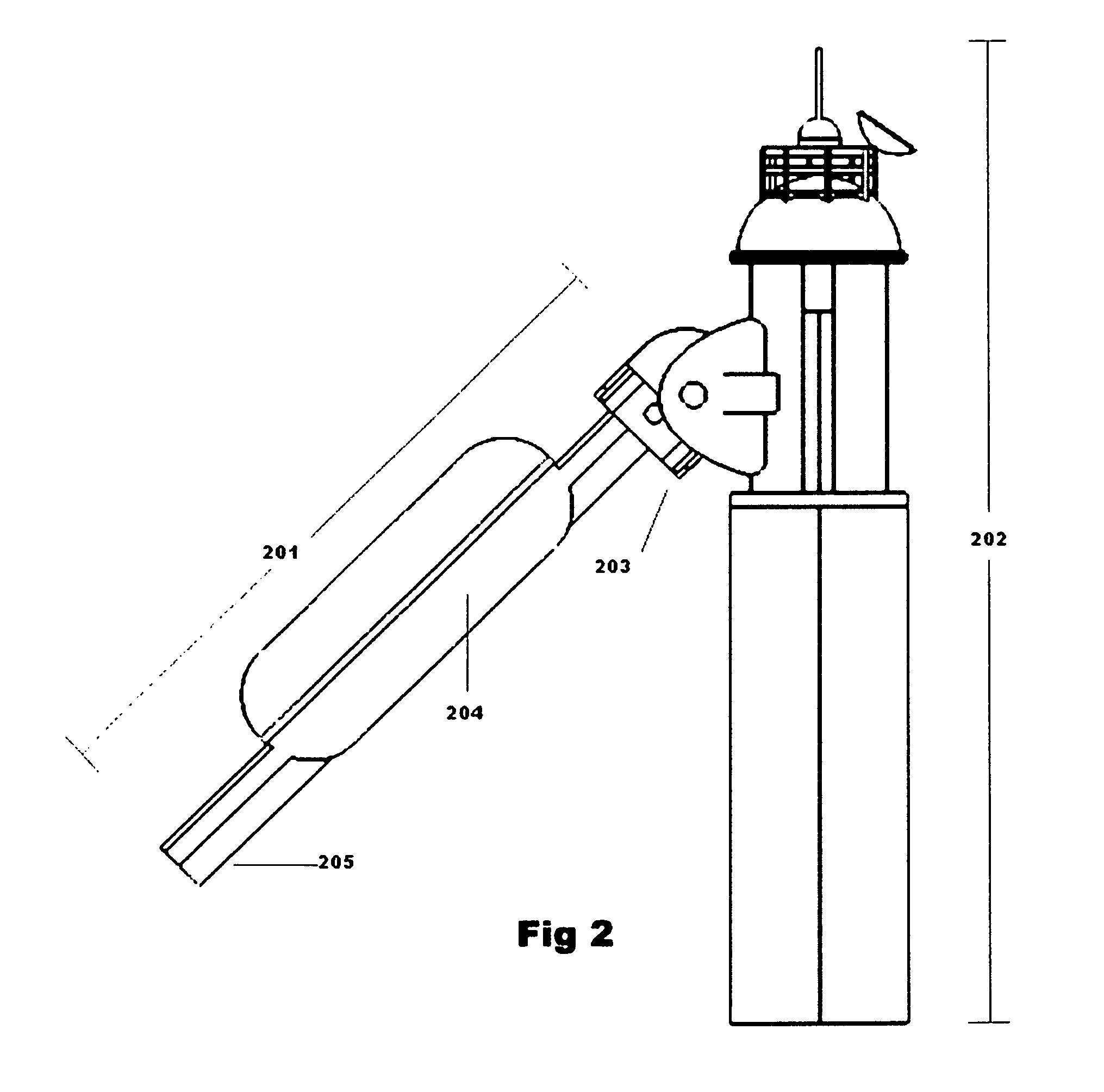 Trimming right-angularly reorienting extending segmented ocean wave power extraction system