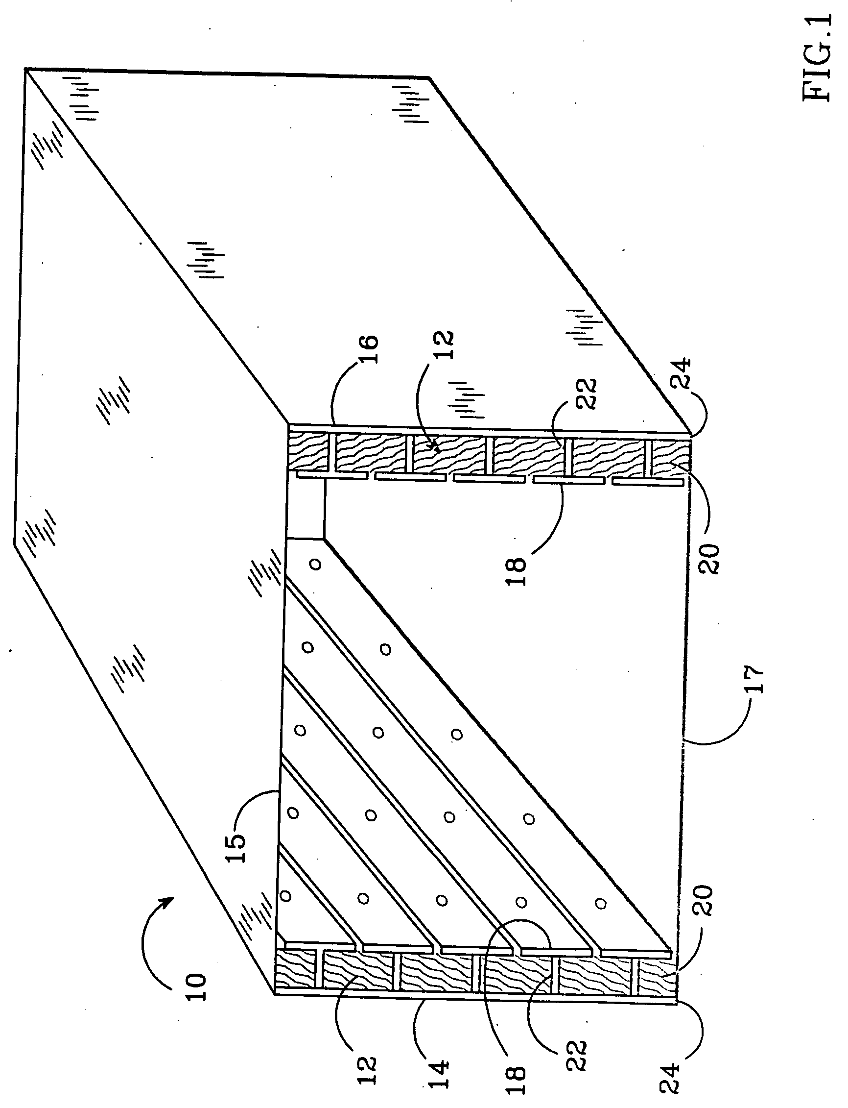 Phase shifting waveguide and module utilizing the waveguides for beam phase shifting and steering