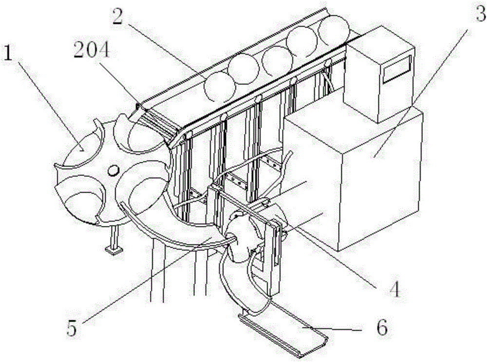 Fruit packing system and packing method