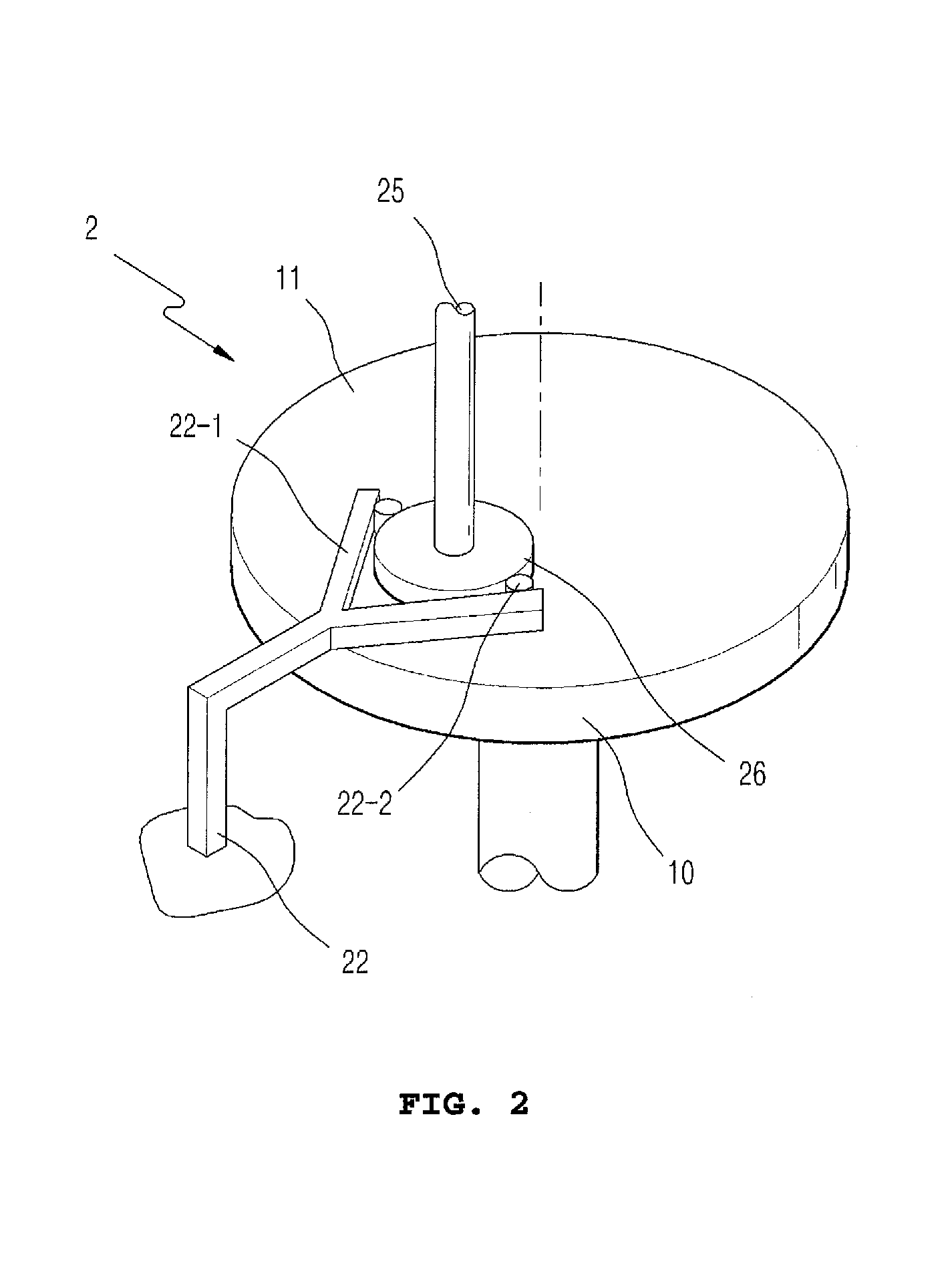 Moving head for semiconductor wafer polishing apparatus