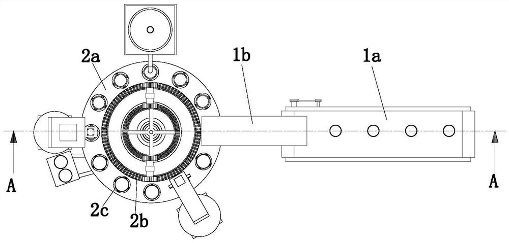 A filling and sealing device for filling food