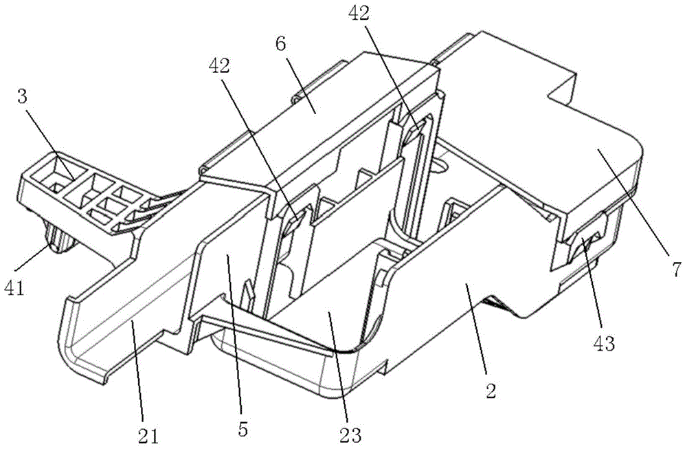 Vehicle and wire harness fixing device thereof