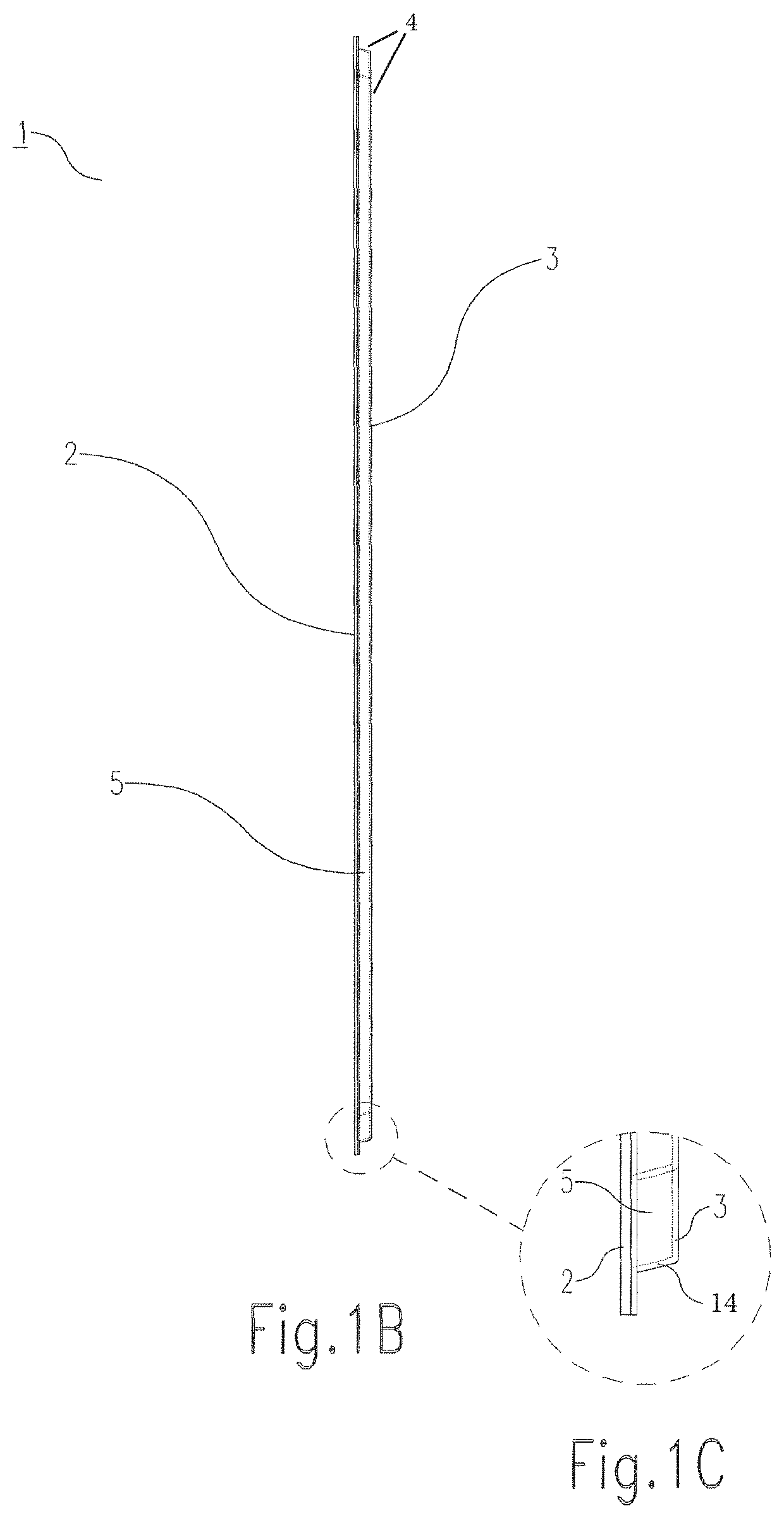 Access door for cooling device with product space