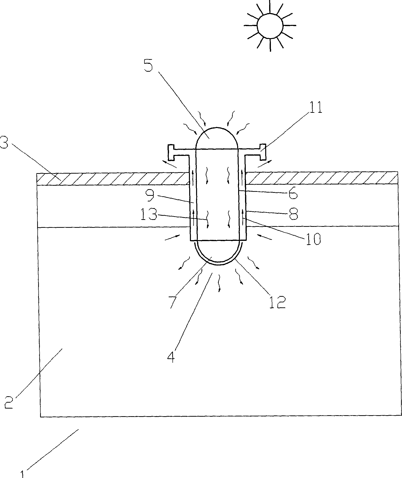 Light conduit system for realizing light catalytic air purification and natural ventilation