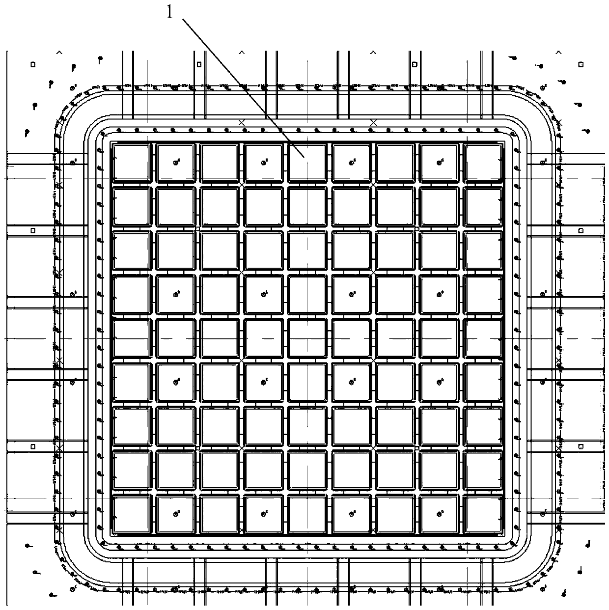 Installing system and method of matrix type system artistic chandelier