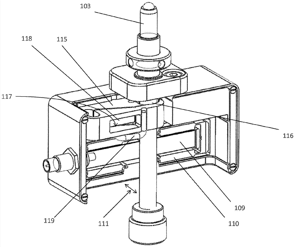 Amplified piezo actuator with motorized adjustment screw