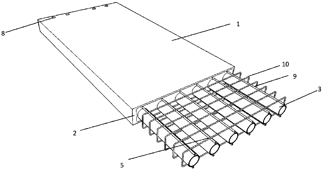 Prefabricated assembly type lightweight floor and manufacturing method thereof