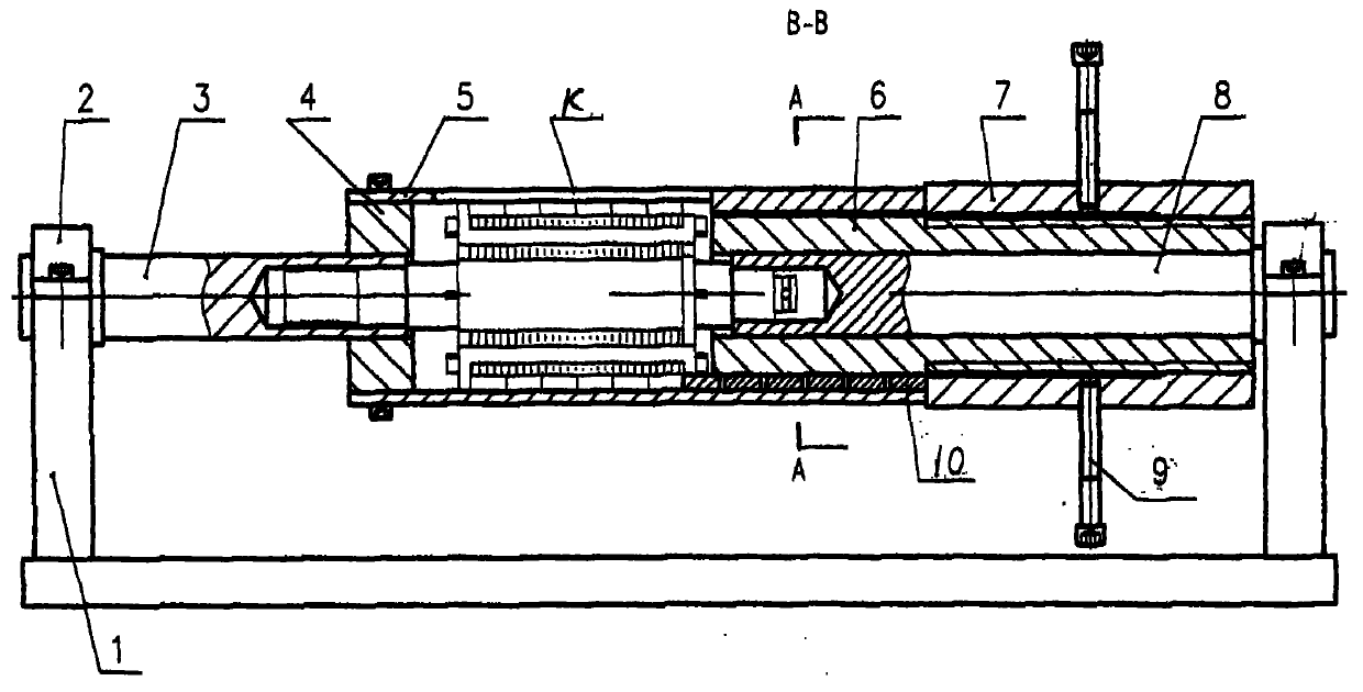Process and device thereof for sticking magnetic steel on rotor of high-power permanent magnet motor for vehicles