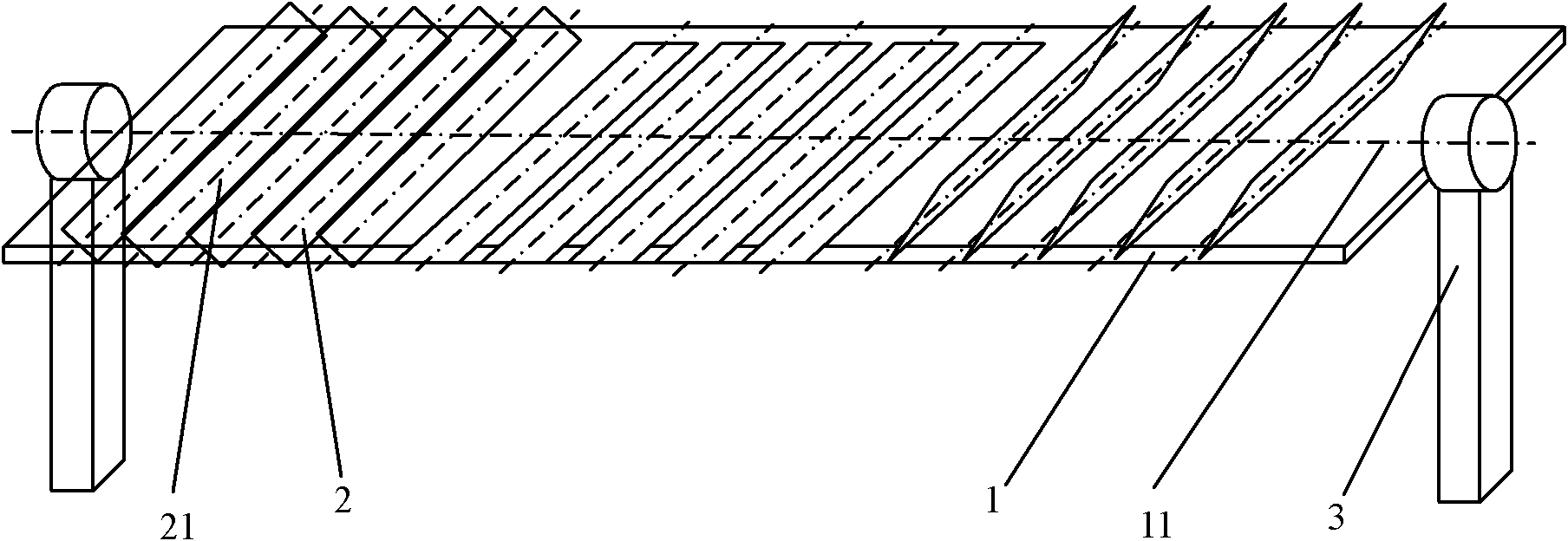 Heliostat device and corresponding heliostat system