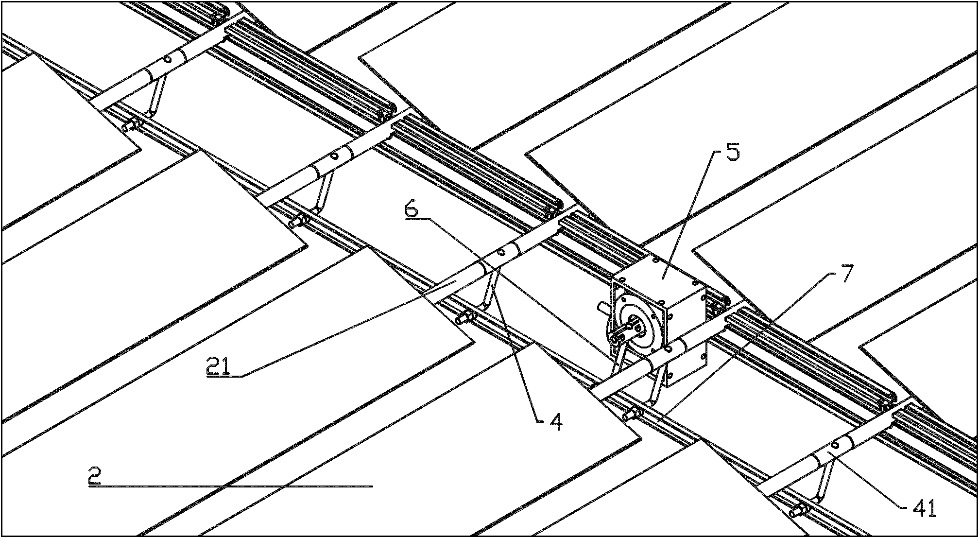 Heliostat device and corresponding heliostat system