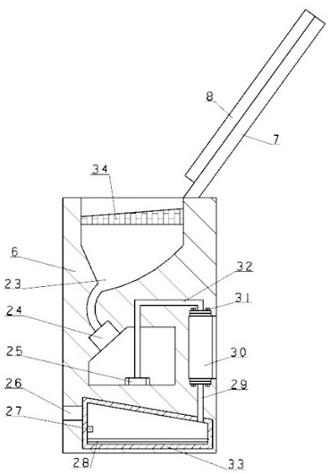 Telescopic indoor air atomization dust-settling device