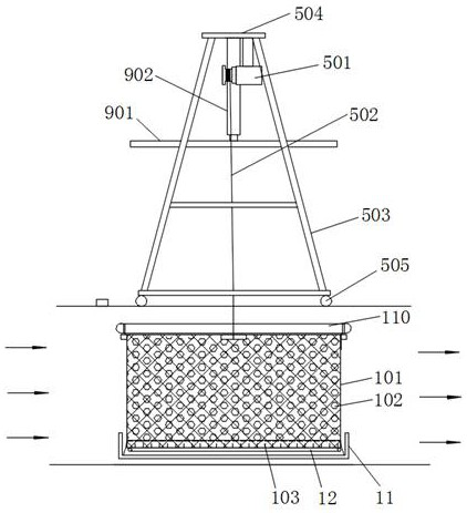 Environment-friendly water treatment method and treatment device