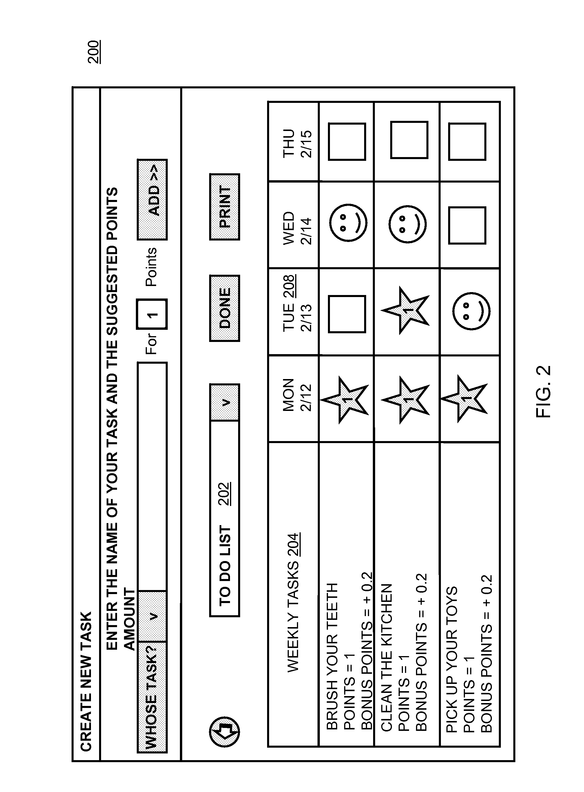 Systems and methods of managing tasks assigned to an individual