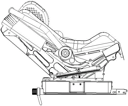 Basket type safe seat with seat belt assembly