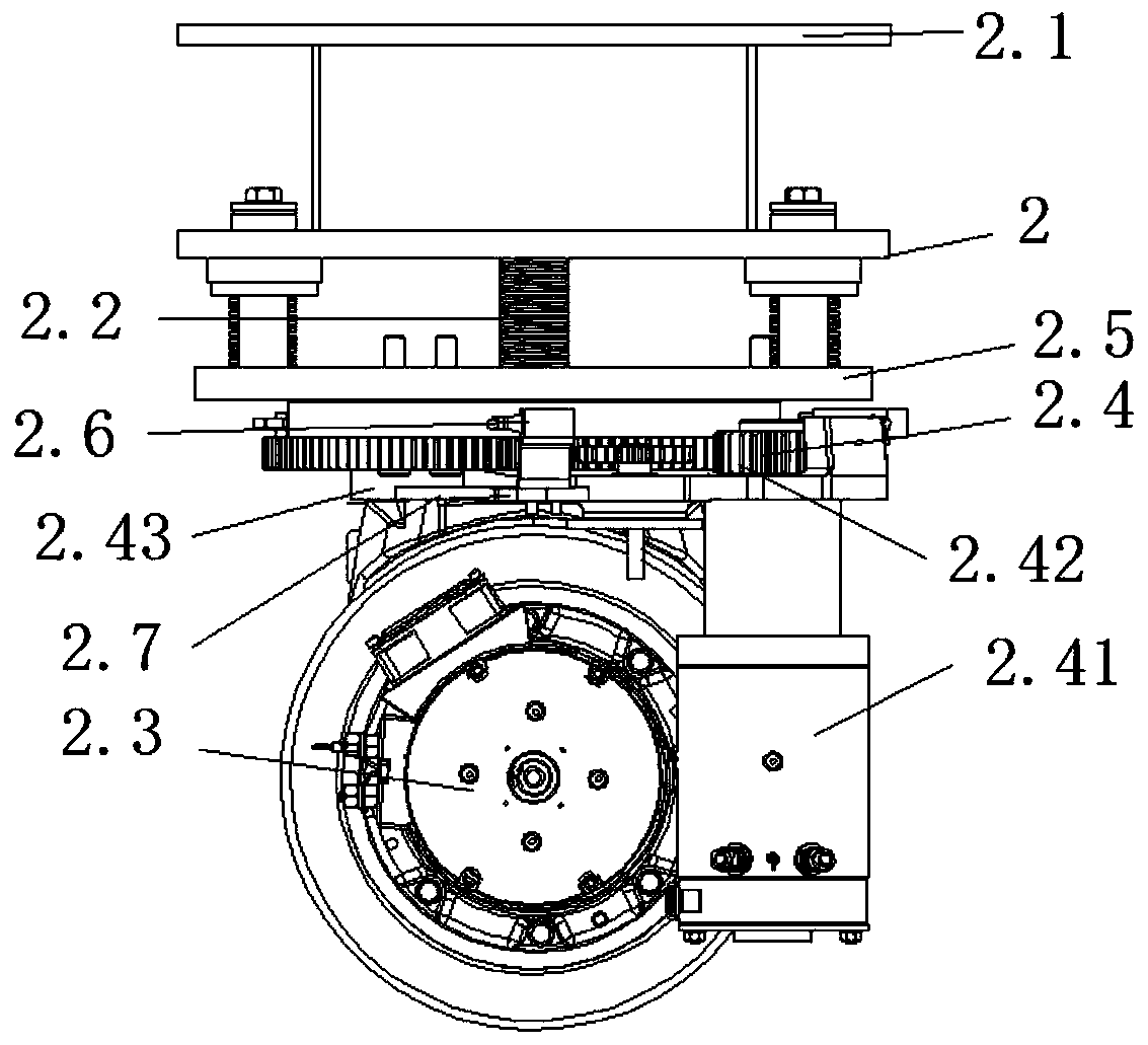 AVG conveying device