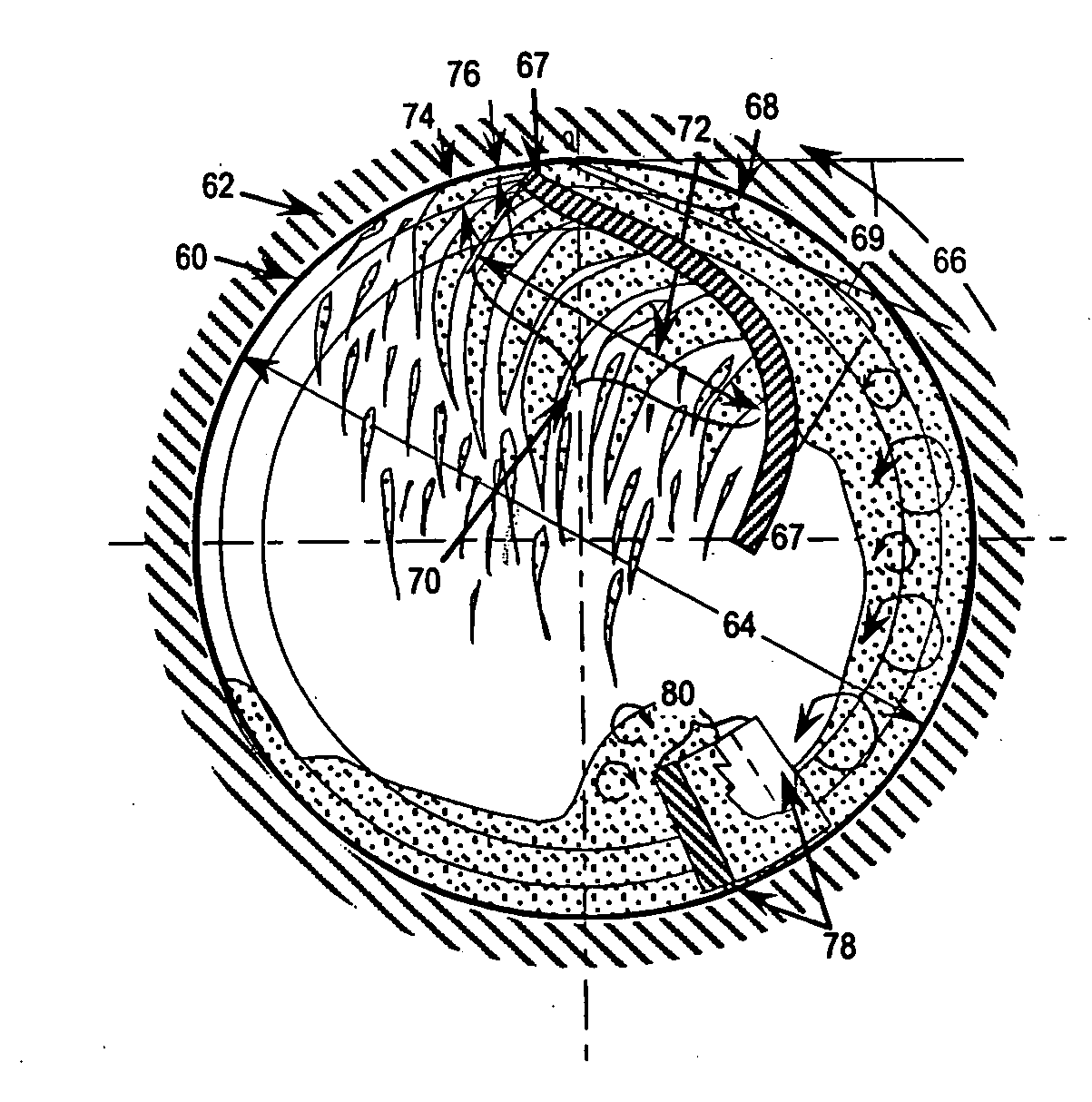 Apparatus and method of treating fine powders
