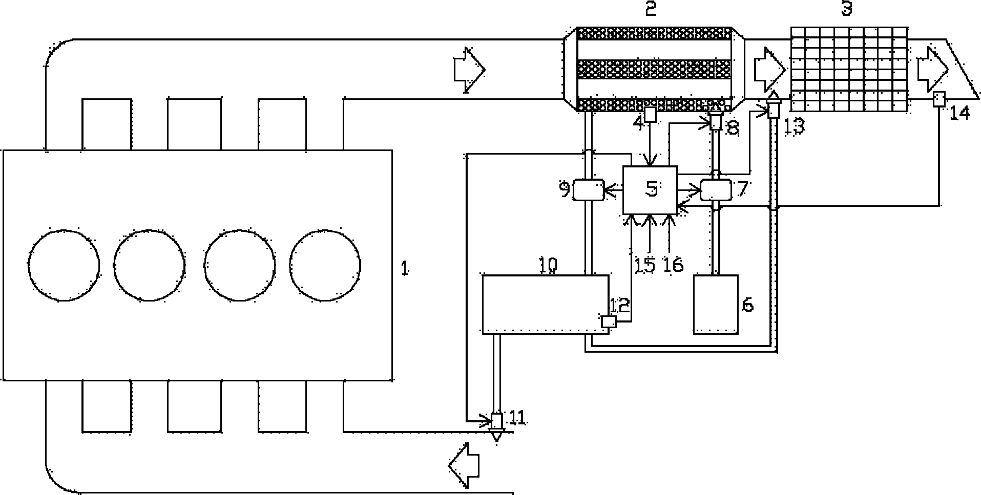 Engine combustion optimization and exhaust purification device and method based on reformed gas