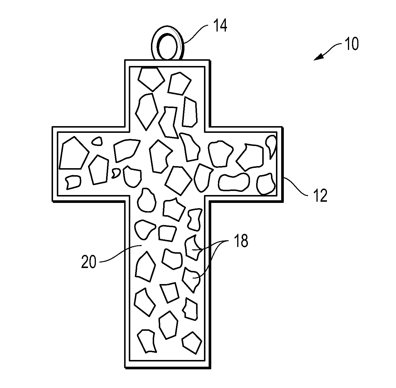 Deciduous Teeth Matrix Jewelry and Method of Manufacture