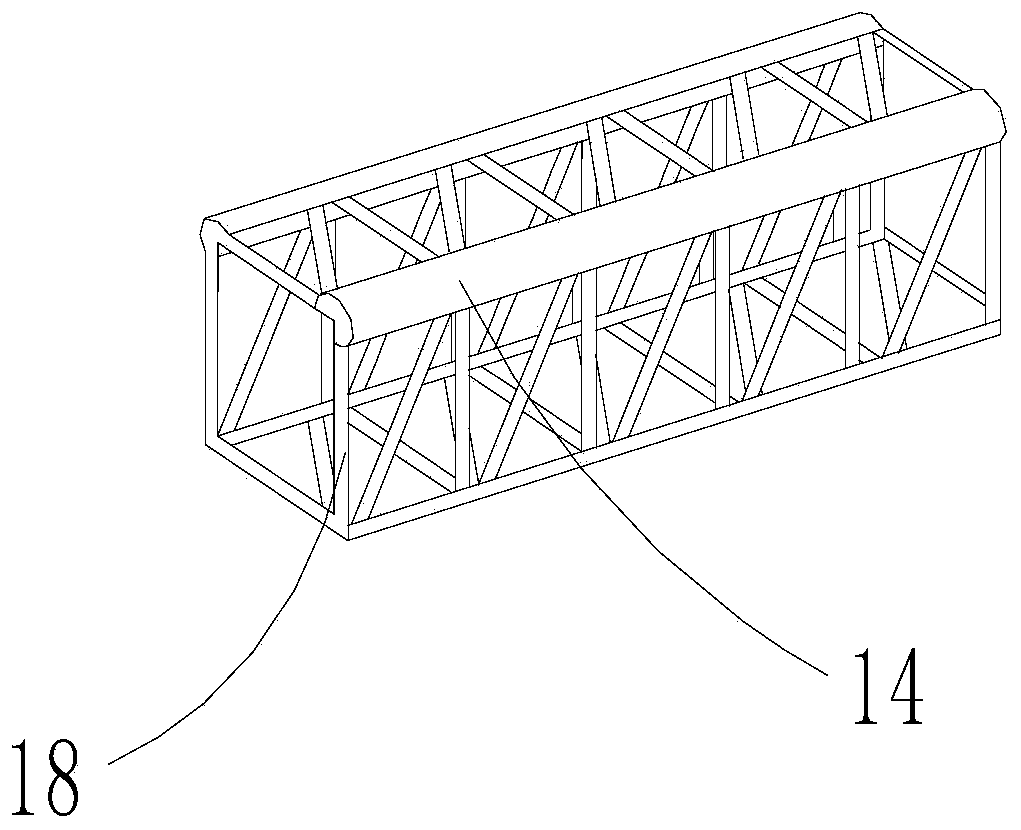 Hole forming device and foundation treatment method