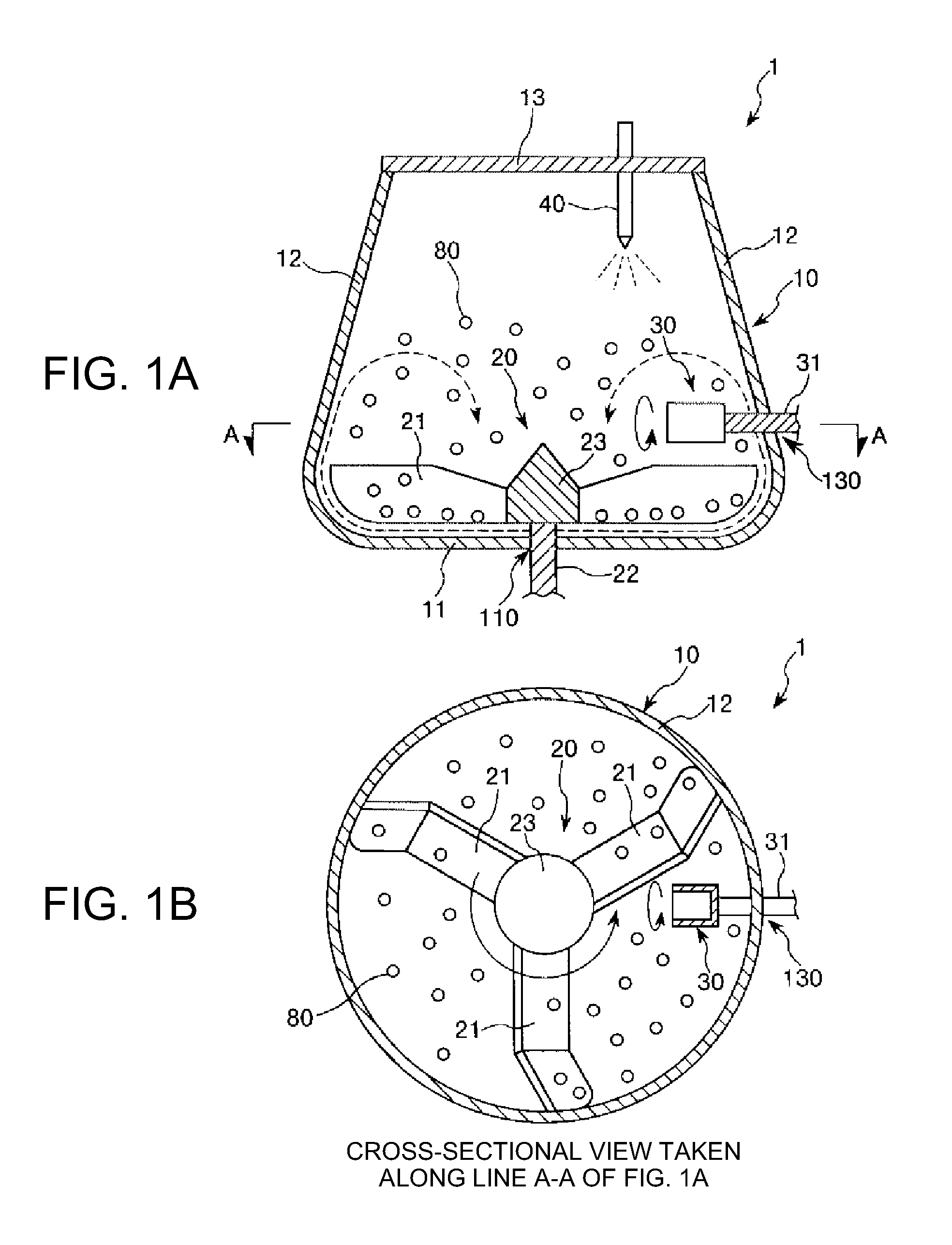 Granulated powder and method for producing granulated powder