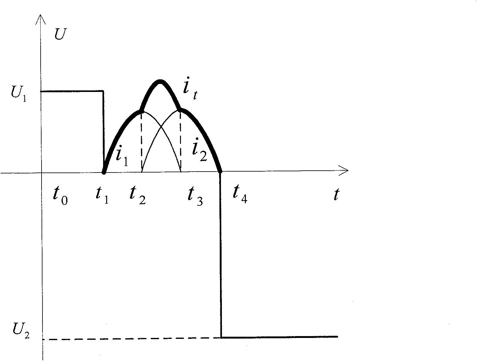 Thyristor switched capacitor high voltage valve test device and method