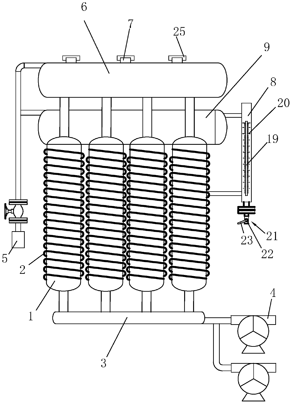 Intelligent electromagnetic heating type steam generator
