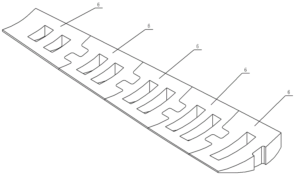 A method for controlling the welding deformation of a hollow stationary vane and a special cavity supporting device