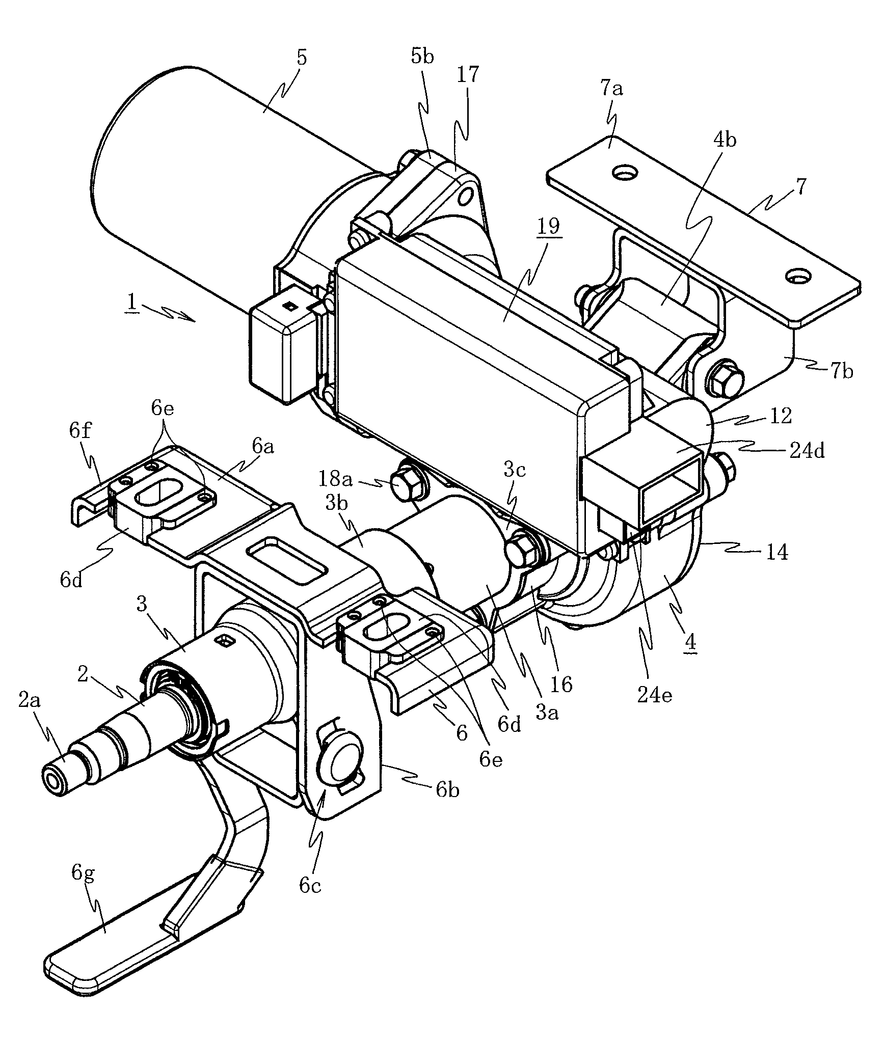 Electric power steering apparatus and method of assembling the same