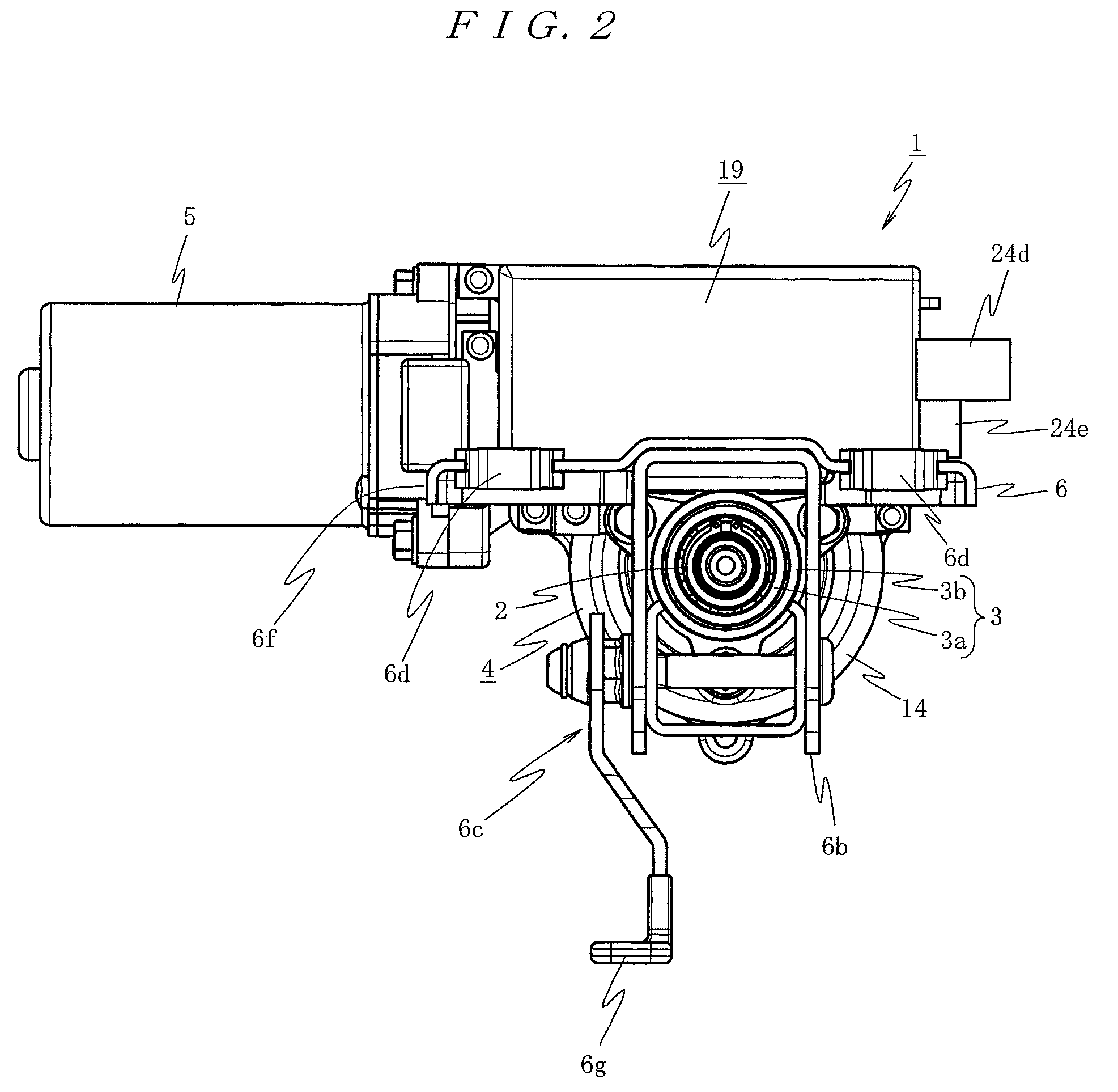 Electric power steering apparatus and method of assembling the same
