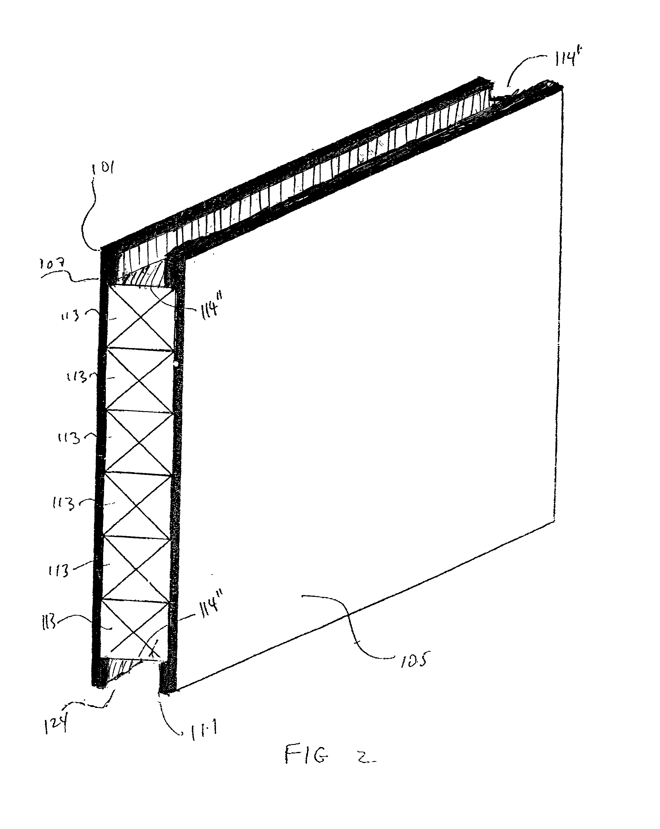 Modular wall segments and method of making such segments