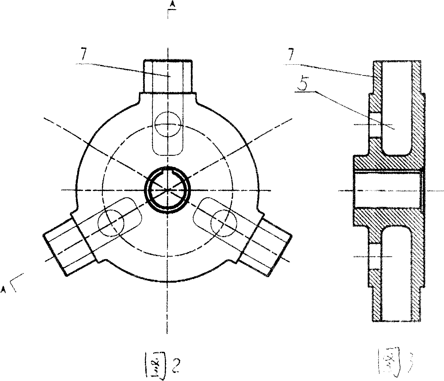 Shortened interval transfer in disposable sanitary article producing line
